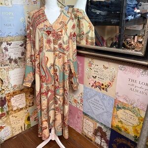 SHEIN Multicolor Paisley Dress